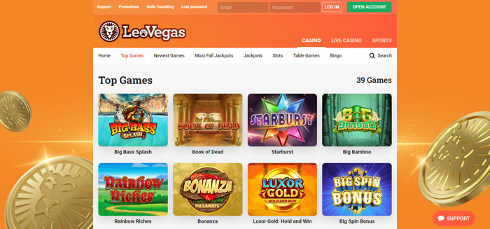 LeoVegas Casino – ecoPayz Konto einrichten und einzahlen