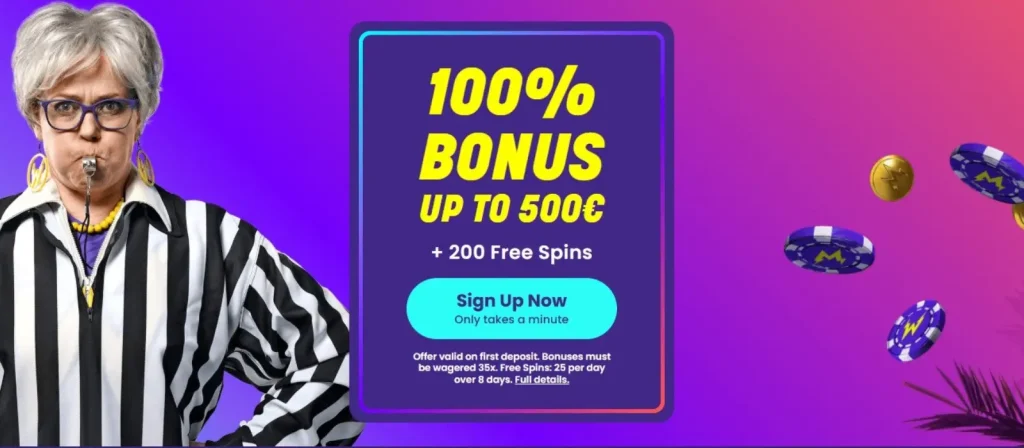 WildzCasino Landing Page