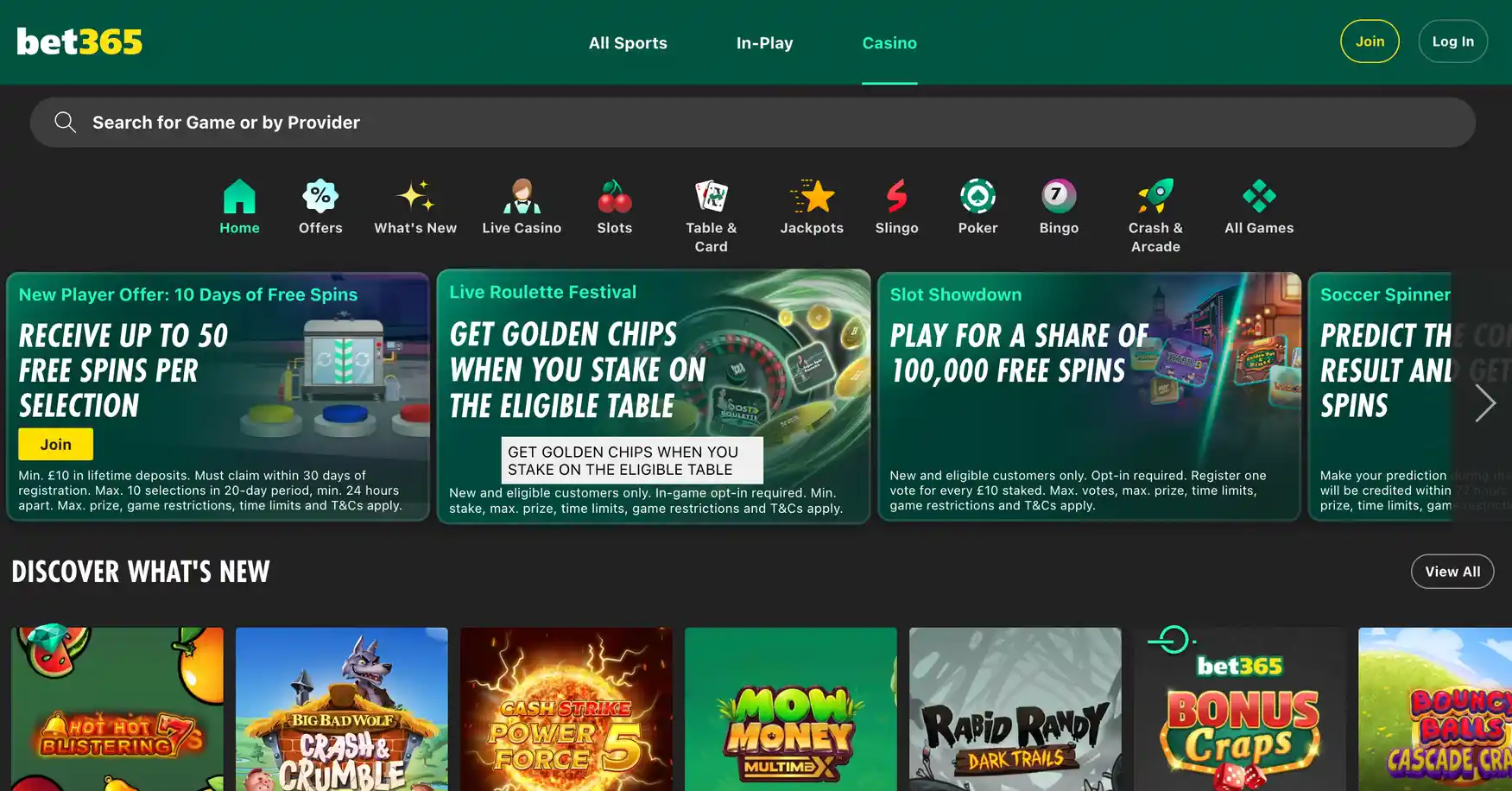 bet365 Casino Seite — visa vs mastercard online casino vergleich