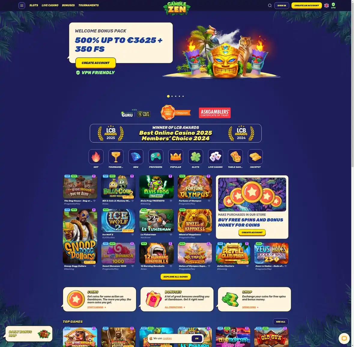 Gamblezen Casino Spiele — Zimpler Casino Bonus Deutschland