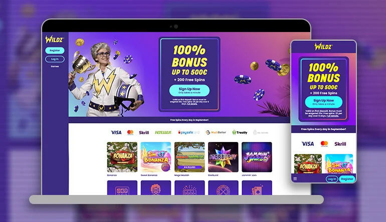 Wildz Casino – ecoPayz Einzahlung im GGL-lizenzierten Casino
