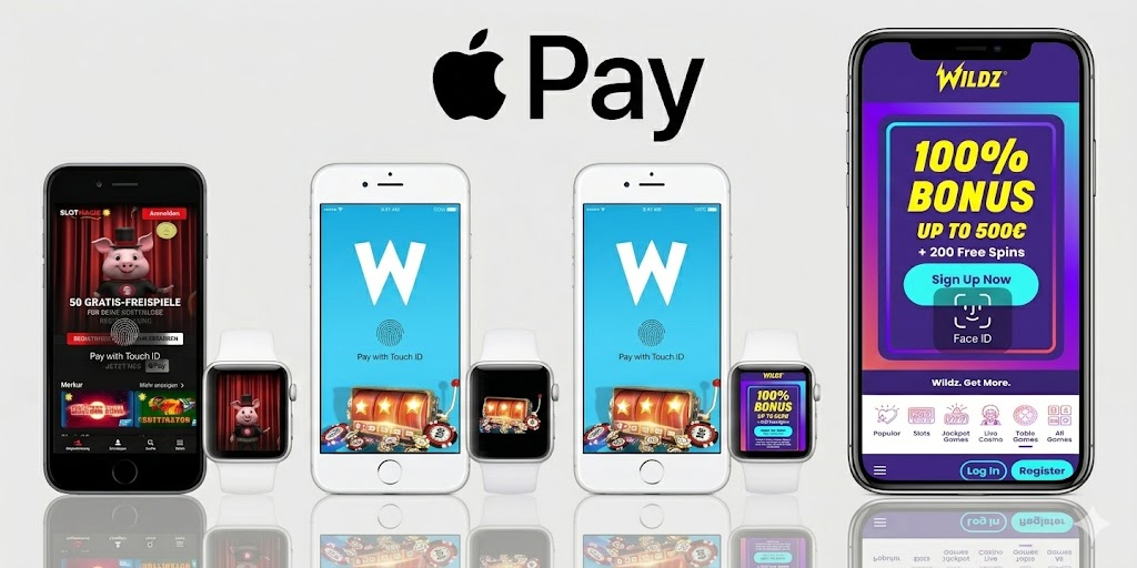 Apple Pay auf iPhone – mobile Einzahlung im Online Casino