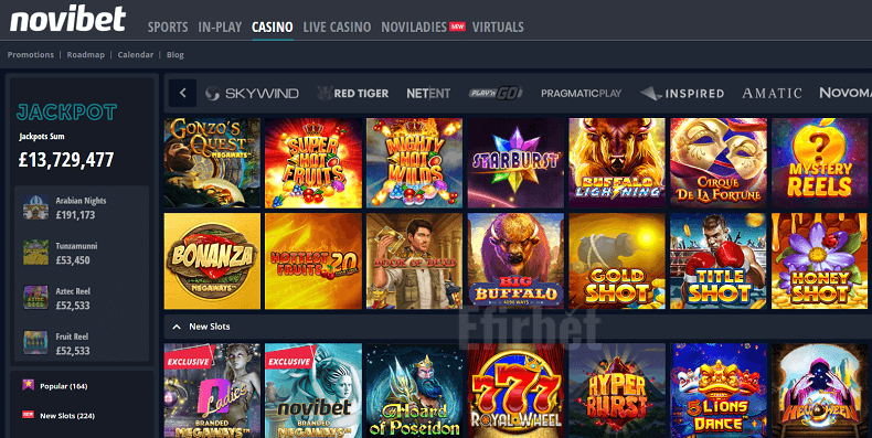 Novibet Casino – sichere Boku-Einzahlung per SMS-Bestätigung
