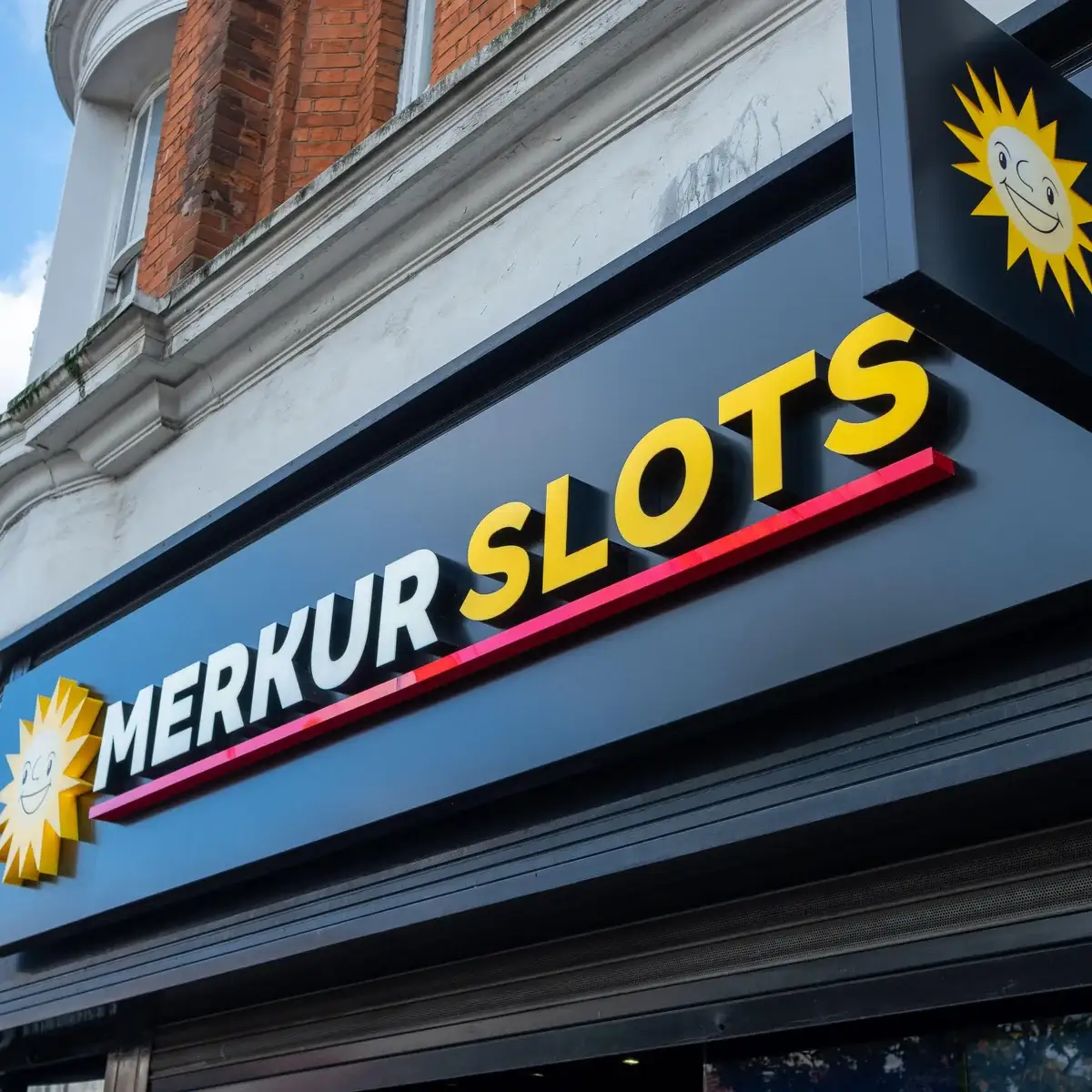 Merkur Slots Casino game lobby with classic and modern slot machines