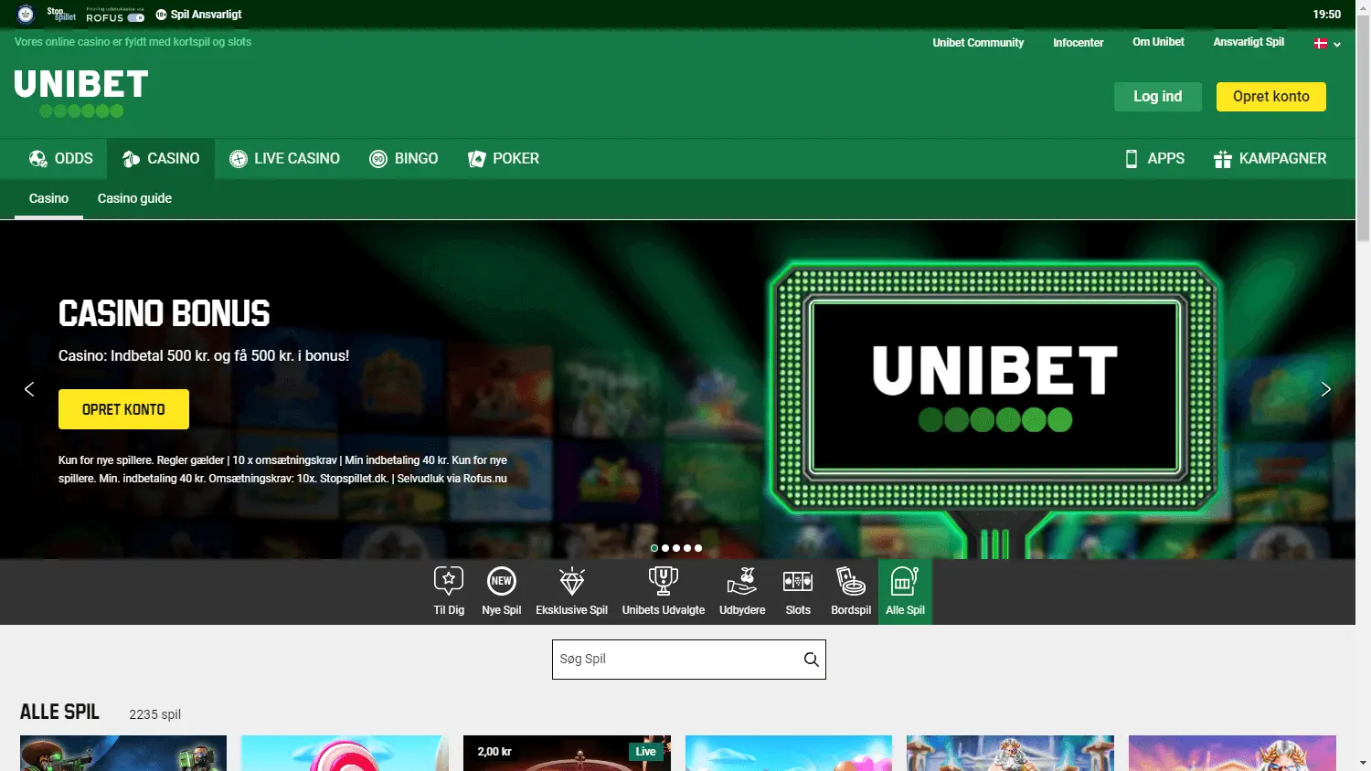 Unibet Casino – Volt im Vergleich zu Trustly und Sofort