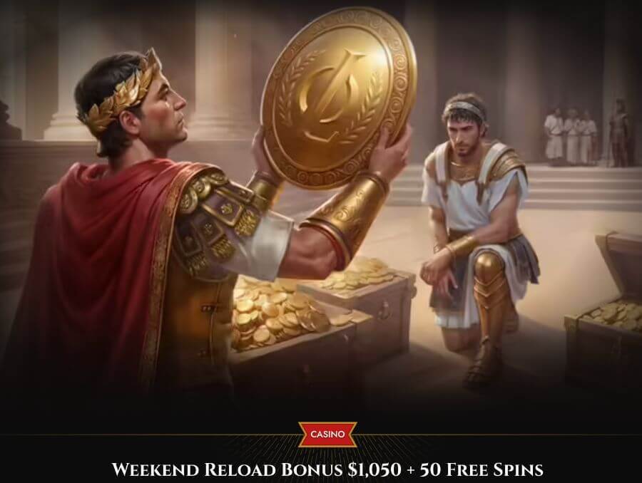 Legiano Casino weekend reload bonus – 50% up to 700 EUR offer