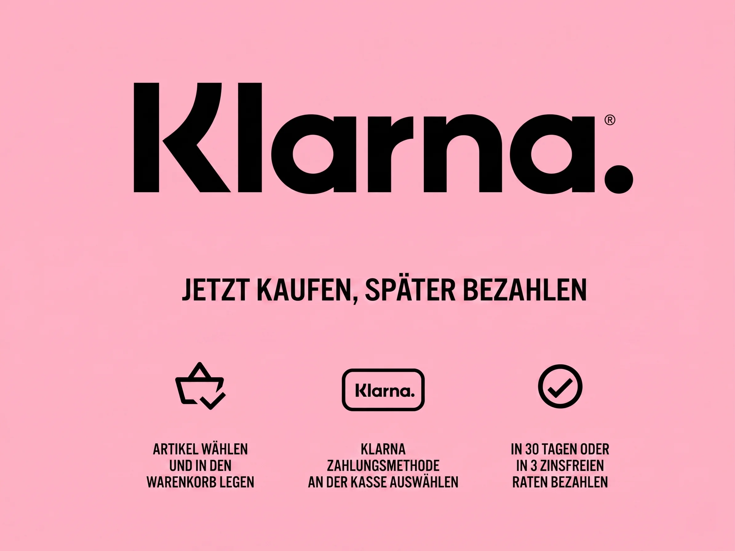 Klarna Buy Now Pay Later Schritte – Erklärung des Pay-Later-Modells, das im Online Casino nicht verfügbar ist