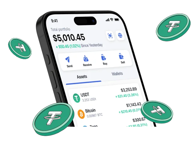 Tether USDT Mobil – Stablecoin-Zahlung im mobilen Krypto Casino ohne Kursrisiko, TRC-20 Netzwerk